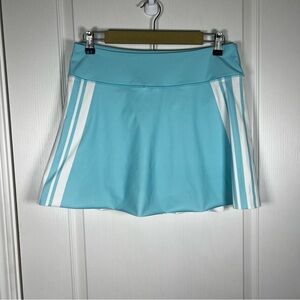 NWOT Addison Bay Women’s Skort Turquoise White Golf Summer Size Large